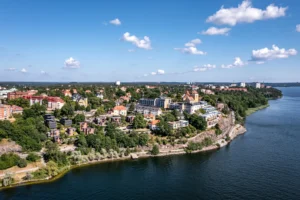 Utsikt över Lidingö