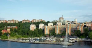 Överblick över Nacka